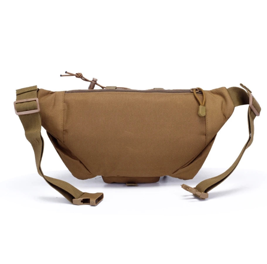 Army Tactical Waist Pack Chest Bag Outdoor Camping Hiking Belt Bag