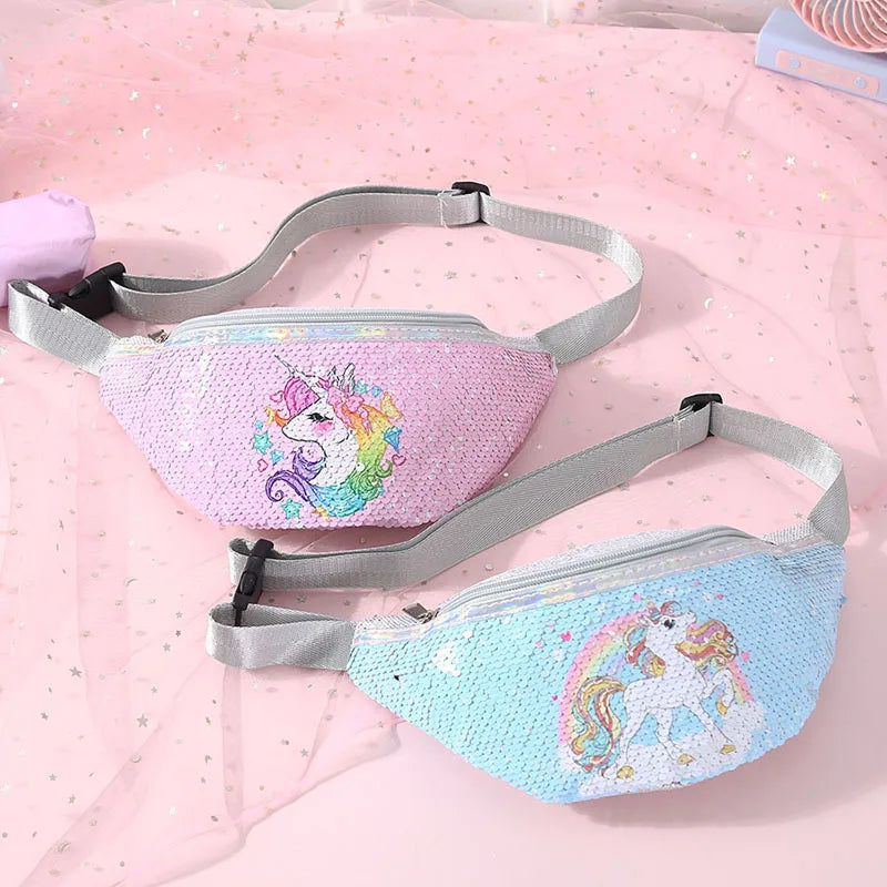 Teen Girls Fanny Pack Waist Belt Shoulder Crossbody Handbag