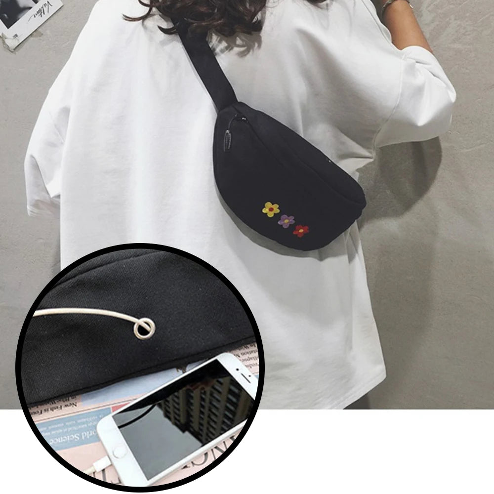Nurse Print Fanny Pack for Teens Outdoor Sports Running Cycling Waist Bag