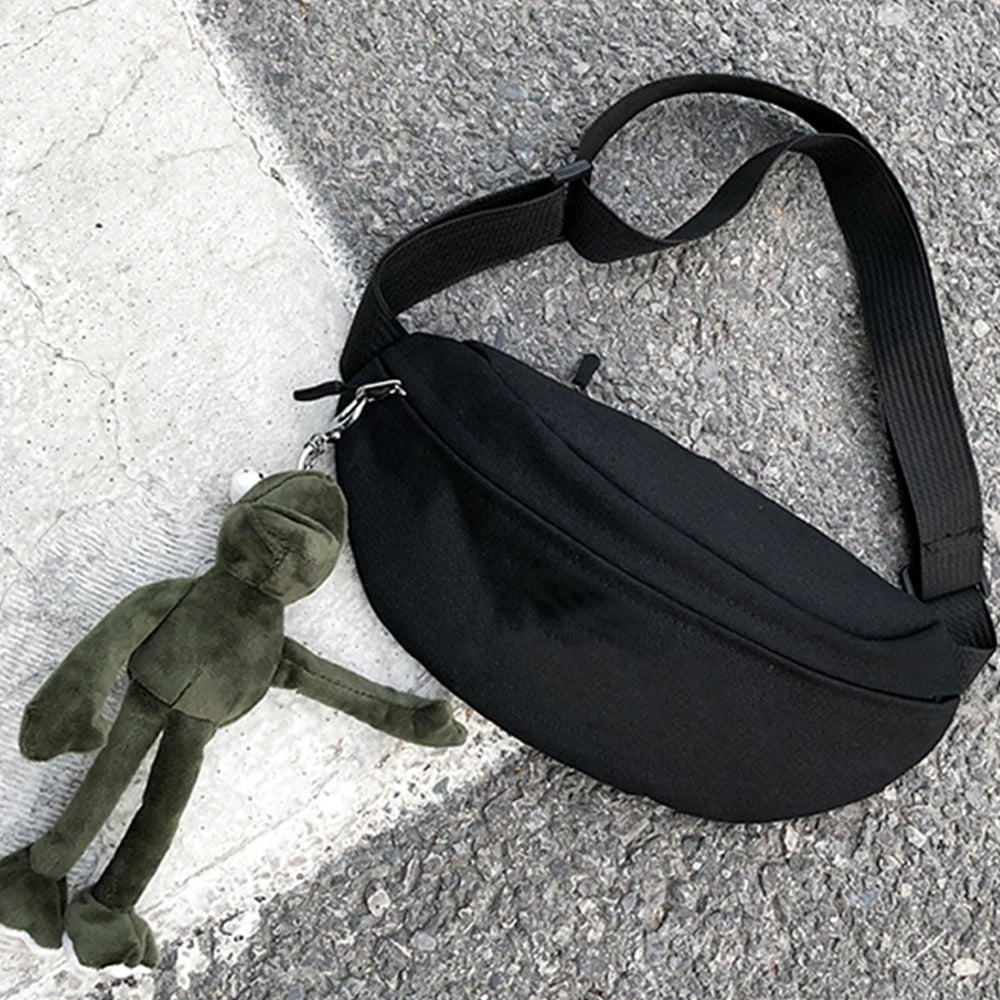 Canvas Shoulder Bag Women Outdoor Travel Crossbody Pack Organizer