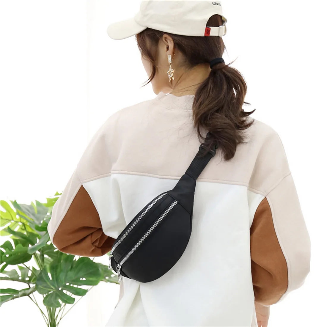 Unisex Waist Bag Travel Shoulder Pack