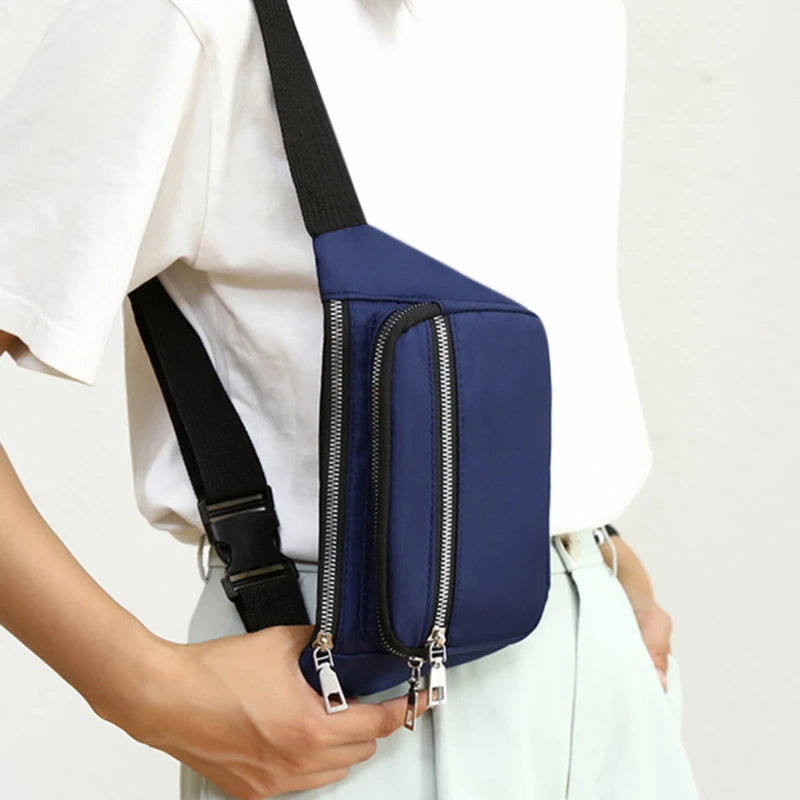 Women's Waist Bag Pack Adjustable Strap Travel Sports Large Capacity