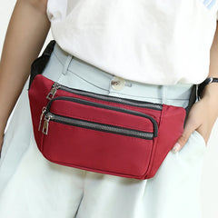 Women's Waist Bag Pack Adjustable Strap Travel Sports Large Capacity