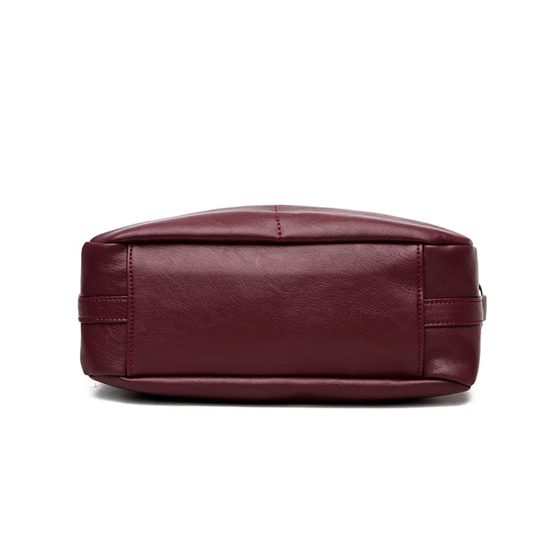 Soft Washed Pu Leather Women Messenger Bag Crossbody Shoulder Handbags