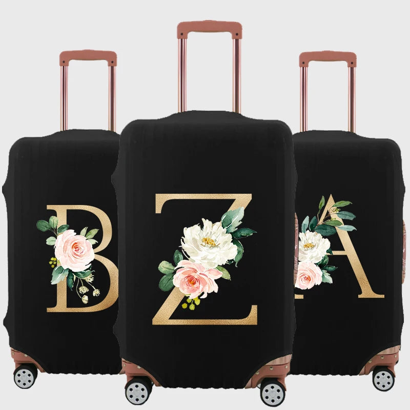 Letter Luggage Cover Protective 18-32 Inch Travel Accessories