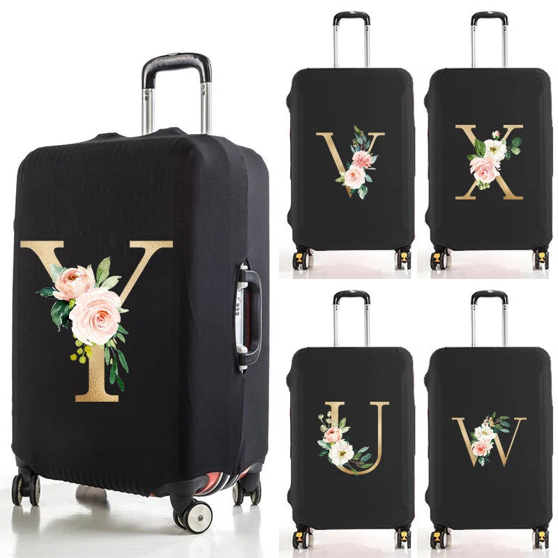 Letter Luggage Cover Protective 18-32 Inch Travel Accessories