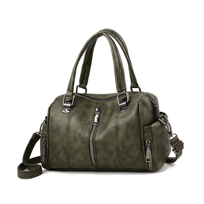 High-quality European PU Shoulder Messenger Bag Women
