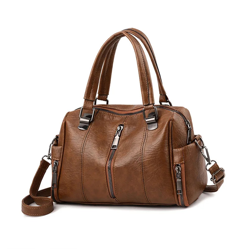 High-quality European PU Shoulder Messenger Bag Women