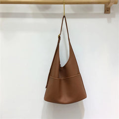 Soft Pu Leather Shoulder Bag Large Capacity Tote Composite Bags
