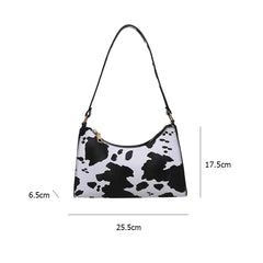 Animal Pattern Handbag PU Leather Shoulder Purse
