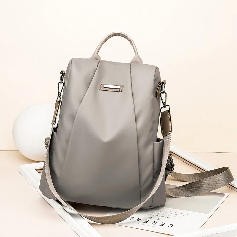 Women's Waterproof Anti-Theft Backpack for School and Travel