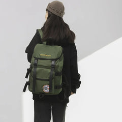 Canvas Anti-theft Women Backpack Shoulder Bag