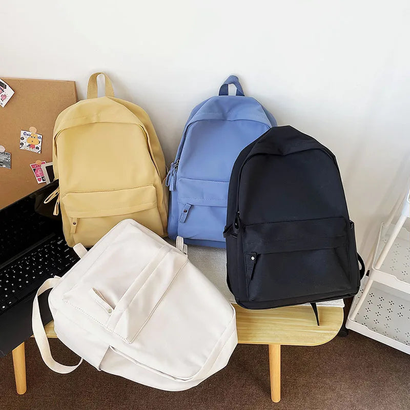 Canvas Women Backpack Shoulder Bag School Bag Girls