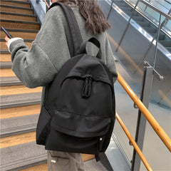 Canvas Women Backpack Anti-theft Bag for Teenage Girls School Backapck
