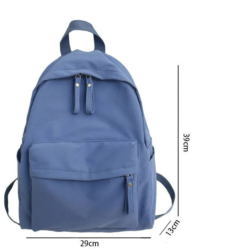 Canvas Women Backpack Shoulder Bag School Bag Girls