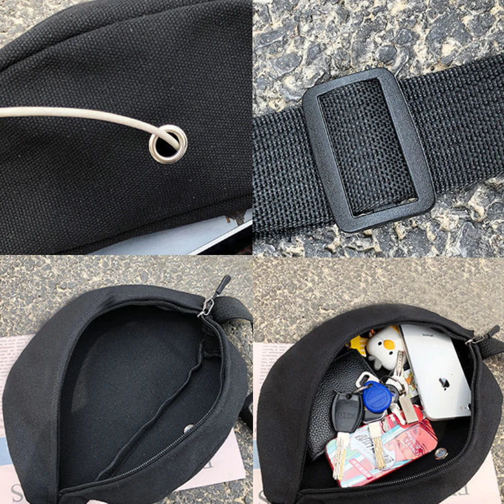 Backpack Organizer Shoulder Waist Chest Bags Men and Women Print Clutch Mini Cro