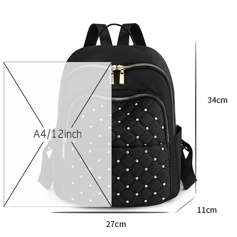 Large Capacity Nylon Back Packs for Teen Girls