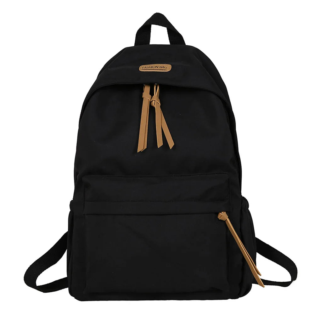 Teenager Boys Girls School Bookbag College Backpack Large Capacity Nylon