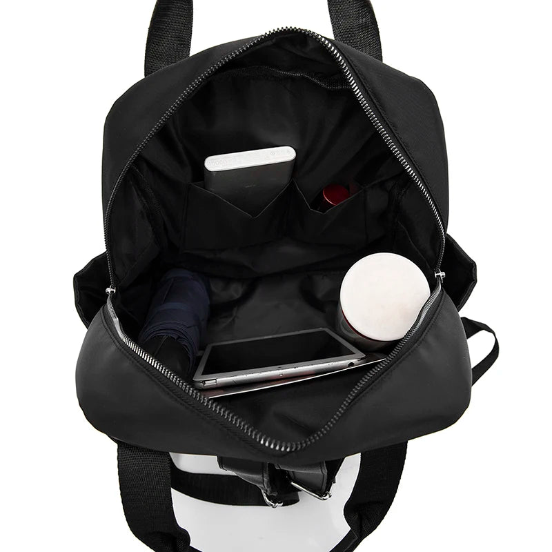 Nylon Shoulder Bags for Teenage Girls Ladies Travel Backpack