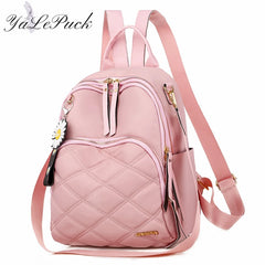 Women Oxford Cloth School Bag for Teenage Girls
