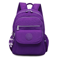Waterproof Nylon Backpacks Women Laptop Bagpack Unisex School Backpack