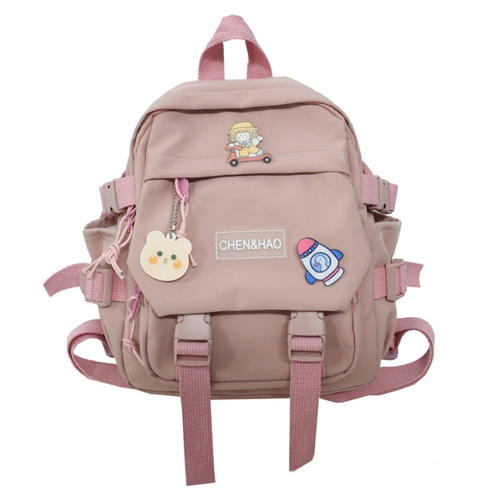 Nylon Women Backpack for School Bag