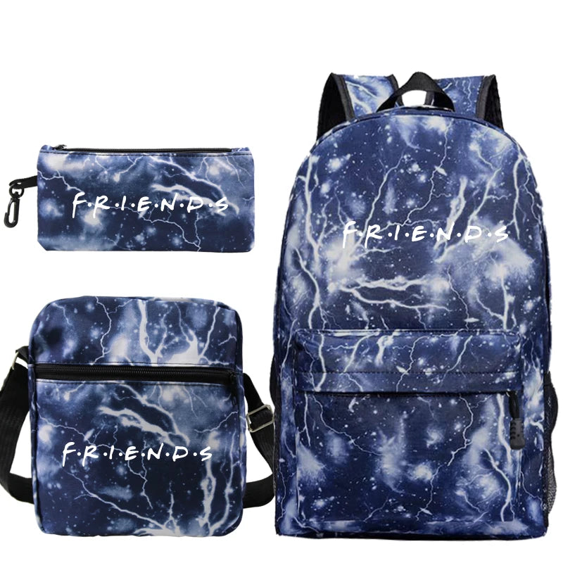 Schoolbag Letter Bagpack Purse for Teenage Girls Boy School Bag