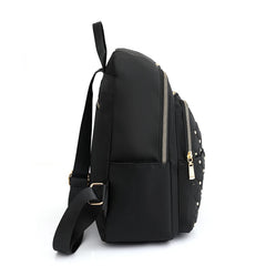 Nylon Backpack Women Big Travel Bag School Shoulder Bag