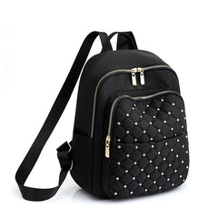 Nylon Backpack Women Big Travel Bag School Shoulder Bag