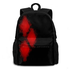 Red Clown Backpack Comics Cosplay Geek Bag