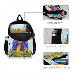 Witchy Green Plants Backpack