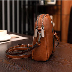 Retro Women's Purse Phone Pouch Leather Shoulder Bag