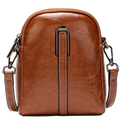 Retro Women's Purse Phone Pouch Leather Shoulder Bag