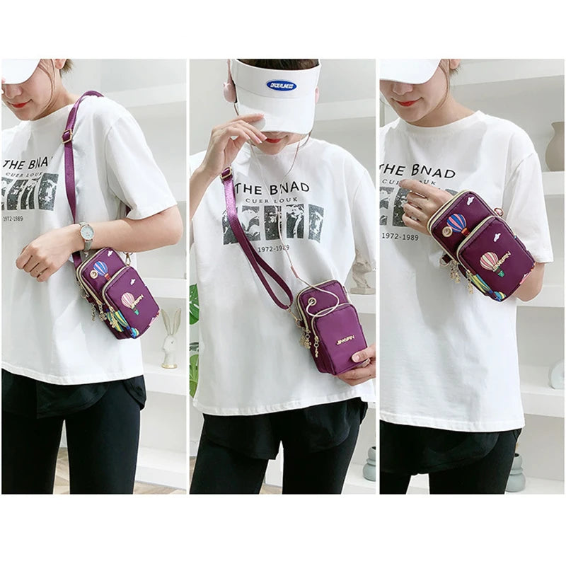 Balloon Mobile Phone Pouch Crossbody Bag for Women