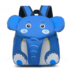 Elephant School Backpack for Kids 3D Animal Boys Girls' Backpacks