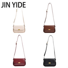 Women's PU Leather Flap Shoulder Bag Lock Crossbody Purse