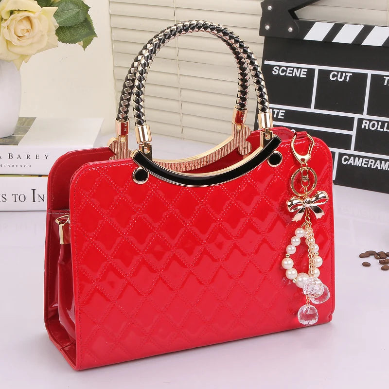 PU Leather Crossbody Bag Women's Shoulder Messenger Bag