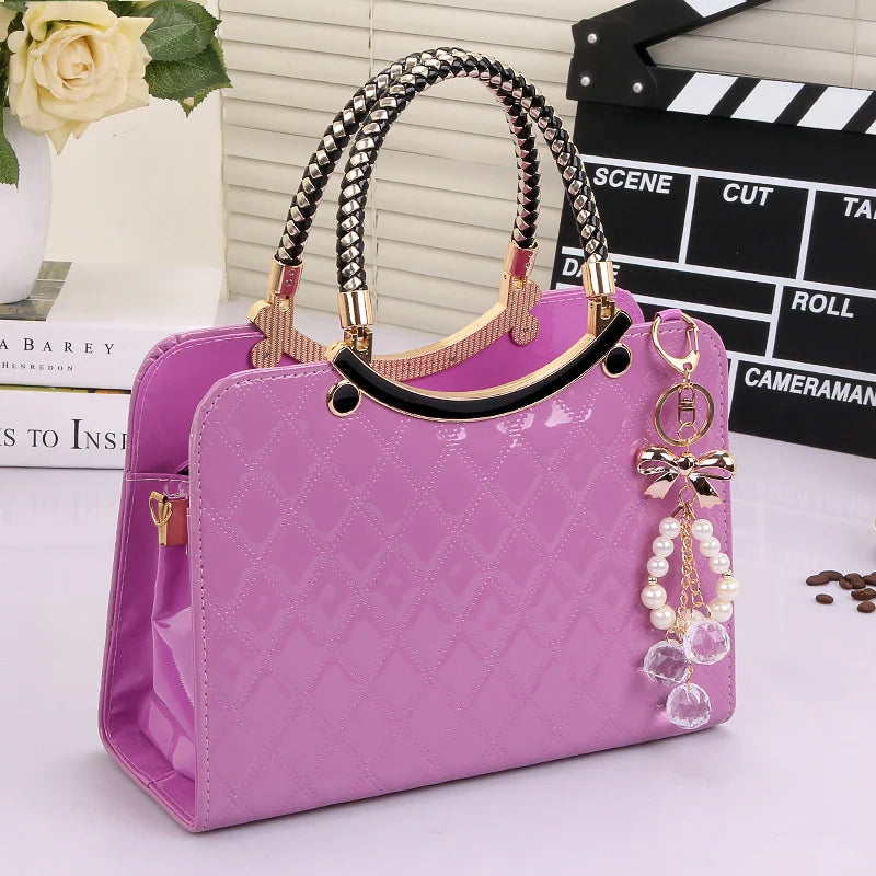 PU Leather Crossbody Bag Women's Shoulder Messenger Bag