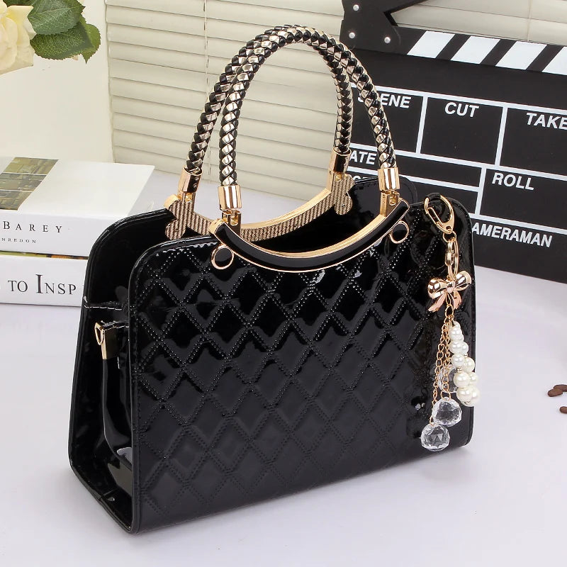 PU Leather Crossbody Bag Women's Shoulder Messenger Bag