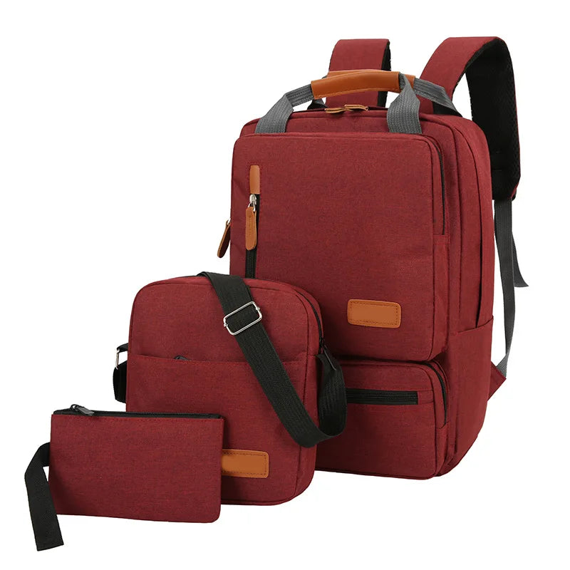Business Laptop Backpack Oxford Waterproof Large Casual School Bag