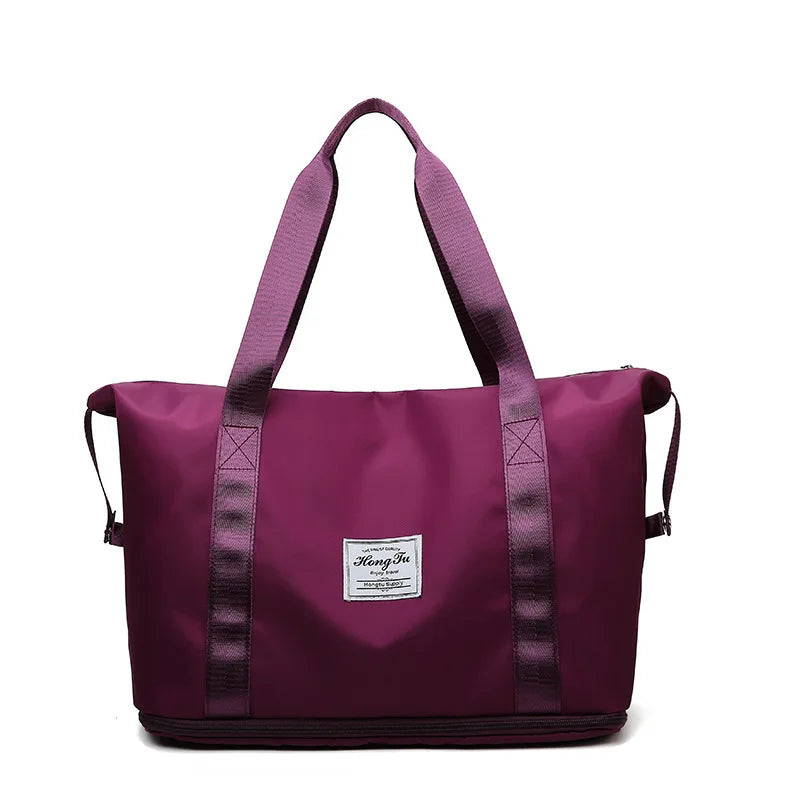 Casual Portable Travel Bag Large Capacity Storage Bag Shoulder Bags Women's Spor
