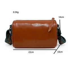 Vintage Oil Wax Leather Tote Shoulder Handbag