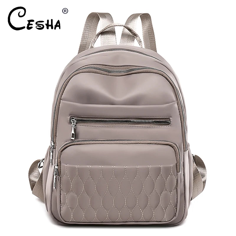 Pretty Diamond Lattice Backpack for Women