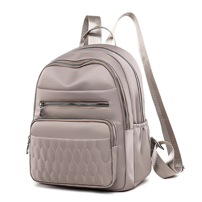 Pretty Diamond Lattice Backpack for Women
