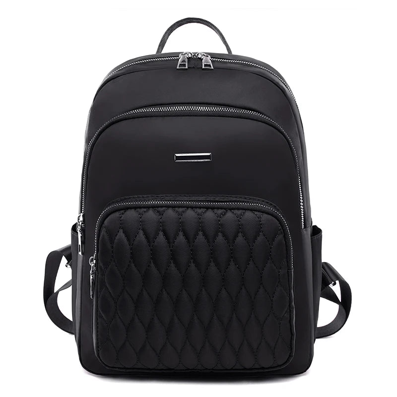 Casual Women Travel Backpack Soft Fabric Girls School Book Bag