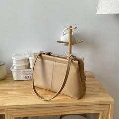 Casual Women's One Shoulder Bag Large-Capacity PU Leather High Messenger Travel