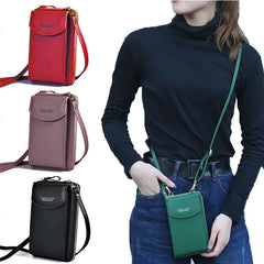 Women's PU Leather Crossbody Shoulder Bag