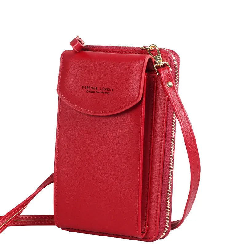 Women's PU Leather Crossbody Shoulder Bag