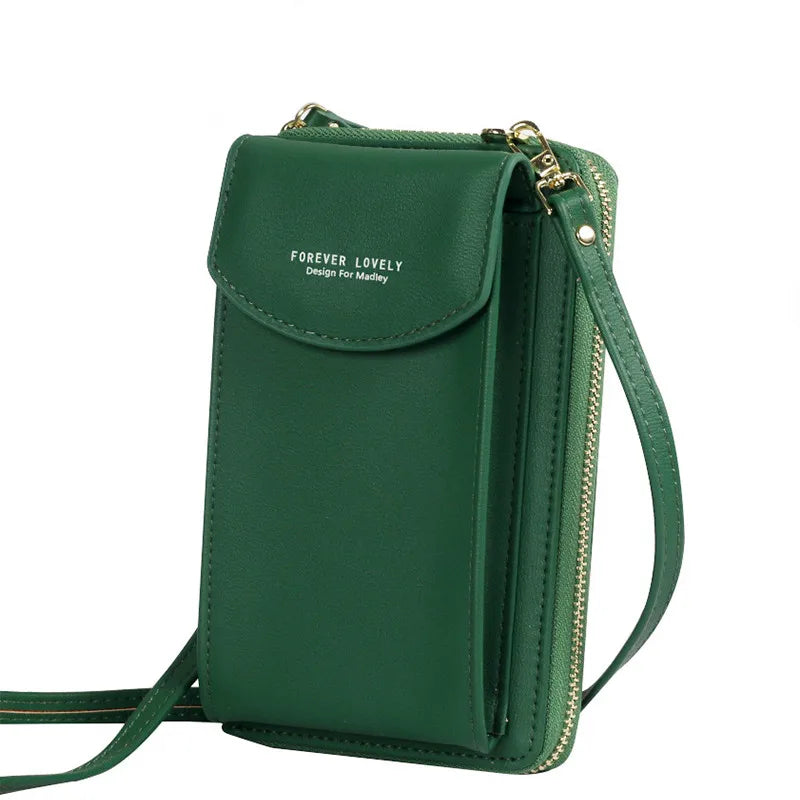 Women's PU Leather Crossbody Shoulder Bag