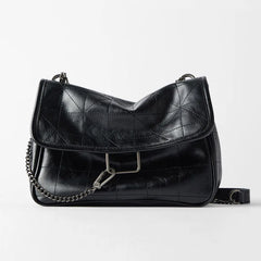 Stylish Women Shoulder Bags PU Leather Tote Handbag Crossbody Vagrant Bag